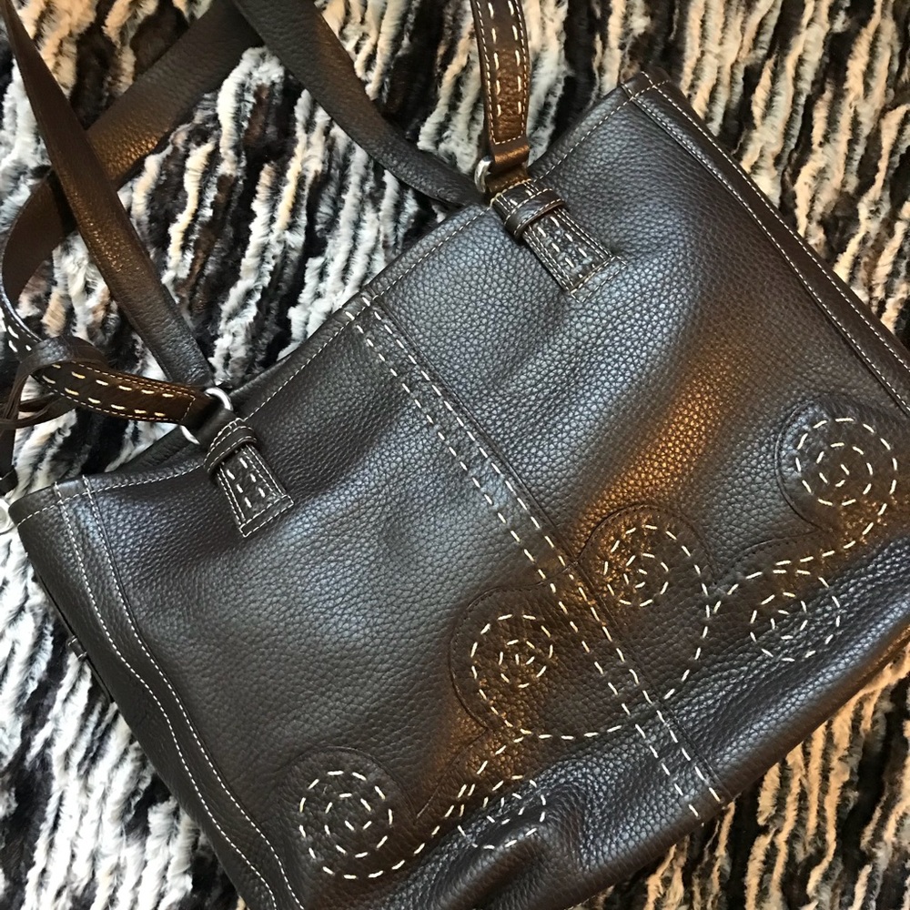 Brighton Stitched Satchel
